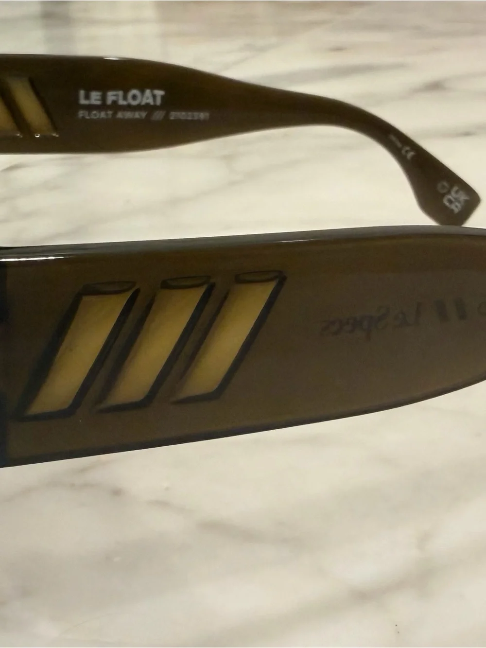 Le Specs Polarized Float Away Sunglasses, Olive Green